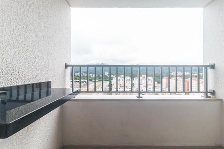 Varanda da Sala de apartamento para alugar com 2 quartos, 50m² em Vila Mogilar, Mogi das Cruzes