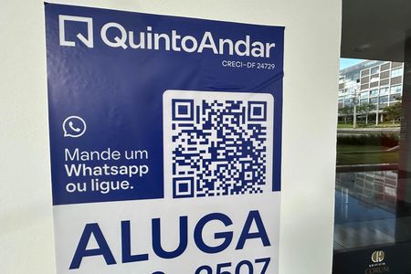 Studio para alugar com 44m², 1 quarto e 1 vaga Studio para alugar com 44m², 1 quarto e 1 vagaPlaca