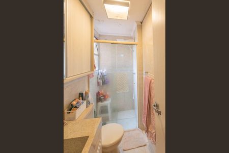 Banheiro de apartamento à venda com 2 quartos, 60m² em Loteamento Country Ville, Campinas