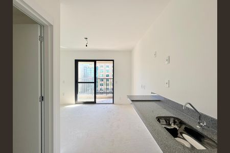 Studio à venda com 24m², 1 quarto e sem vagaCozinha 