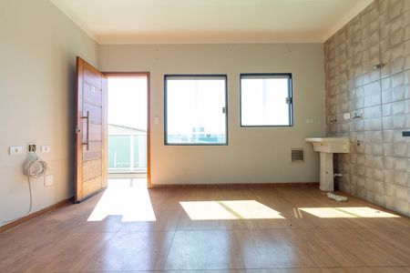 Sala, Cozinha e área de serviço de apartamento para alugar com 1 quarto, 35m² em Parque Artur Alvim, São Paulo
