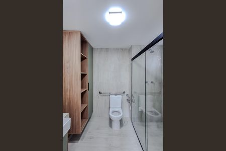 Banheiro da Suíte de apartamento para alugar com 1 quarto, 38m² em Jardim Vila Mariana, São Paulo