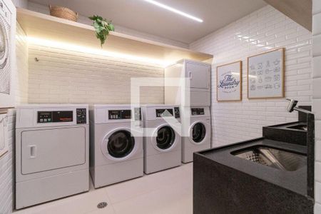 Studio para alugar com 21m², 1 quarto e sem vaga Studio para alugar com 21m², 1 quarto e sem vagaLavanderia