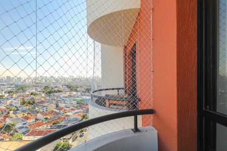 Varanda da Sala de apartamento à venda com 2 quartos, 68m² em Vila Prudente, São Paulo
