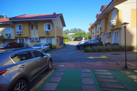 Sala - Vista de casa de condomínio para alugar com 3 quartos, 110m² em Morro Santana, Porto Alegre