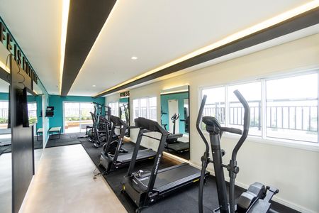 Apartamento para alugar com 50m², 2 quartos e 1 vaga Apartamento para alugar com 50m², 2 quartos e 1 vagaAcademia