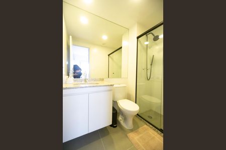 Apartamento para alugar com 50m², 2 quartos e 1 vaga Apartamento para alugar com 50m², 2 quartos e 1 vagaBanheiro da suíte