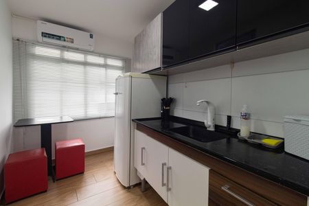 Studio para alugar com 25m², 1 quarto e sem vagaCozinha