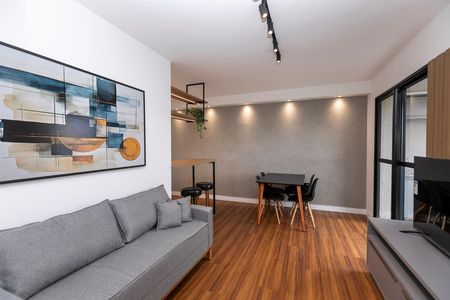 SALA DOIS AMBIENTES de apartamento para alugar com 3 quartos, 65m² em Botafogo, Campinas