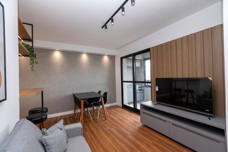 SALA DOIS AMBIENTES de apartamento para alugar com 3 quartos, 65m² em Botafogo, Campinas