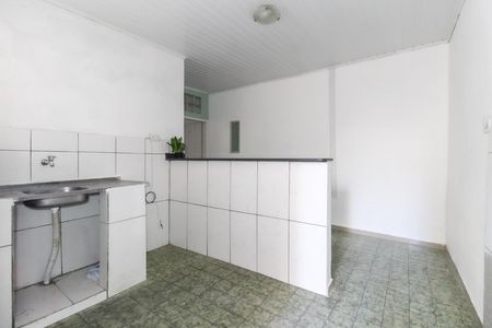 Cozinha de casa para alugar com 1 quarto, 50m² em Vila Progresso (zona Leste), São Paulo