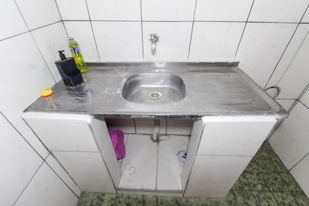 Cozinha de casa para alugar com 1 quarto, 50m² em Vila Progresso (zona Leste), São Paulo