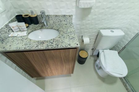 Apartamento à venda com 37m², 1 quarto e 1 vagaBanheiro da Suite