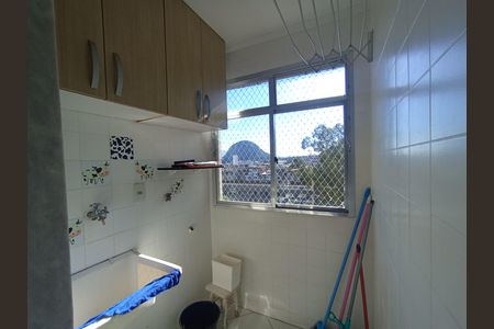 Área de serviço  de apartamento para alugar com 2 quartos, 58m² em Itanhangá, Rio de Janeiro