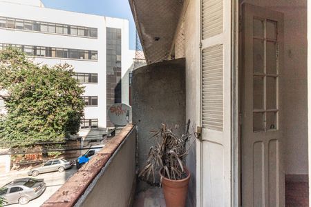 Varanda do Studio de kitnet/studio para alugar com 1 quarto, 30m² em Consolação, São Paulo