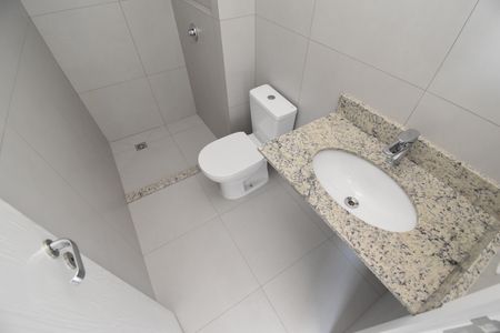 Studio para alugar com 25m², 1 quarto e sem vagaBanheiro do Studio