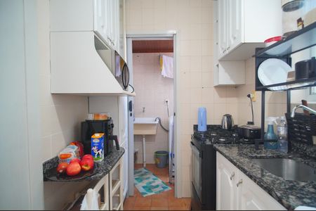 Cozinha de apartamento à venda com 1 quarto, 47m² em Centro, São Leopoldo