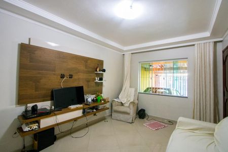 Sala de casa à venda com 3 quartos, 161m² em Vila Alzira, Santo André