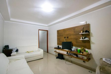 Sala de casa à venda com 3 quartos, 161m² em Vila Alzira, Santo André