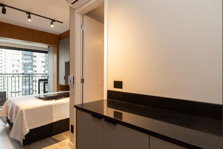 Studio para alugar com 25m², 1 quarto e sem vaga Studio para alugar com 25m², 1 quarto e sem vagaCozinha