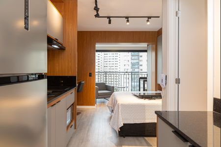 Studio para alugar com 25m², 1 quarto e sem vaga Studio para alugar com 25m², 1 quarto e sem vagaCozinha