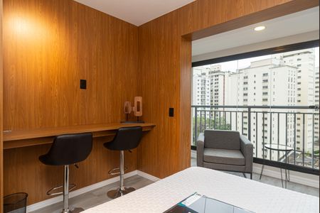 Studio para alugar com 25m², 1 quarto e sem vaga Studio para alugar com 25m², 1 quarto e sem vagaQuarto