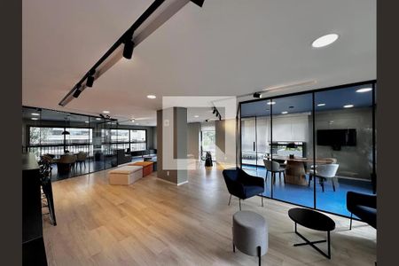 Studio para alugar com 25m², 1 quarto e sem vaga Studio para alugar com 25m², 1 quarto e sem vagaÁrea comum - Salão de festas