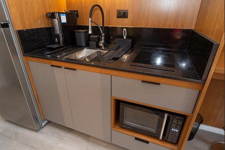 Studio para alugar com 25m², 1 quarto e sem vaga Studio para alugar com 25m², 1 quarto e sem vagaCozinha