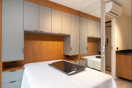 Studio para alugar com 25m², 1 quarto e sem vaga Studio para alugar com 25m², 1 quarto e sem vagaQuarto