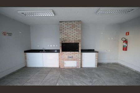 Área comum - Churrasqueira de apartamento para alugar com 3 quartos, 130m² em Vila Scarpelli, Santo André