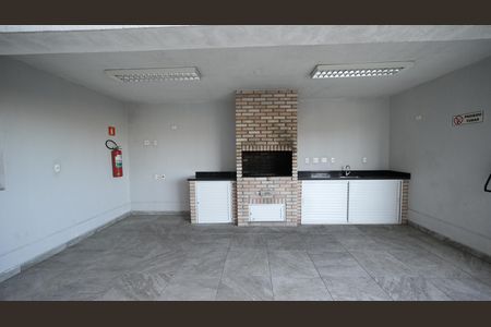 Área comum - Churrasqueira de apartamento para alugar com 3 quartos, 130m² em Vila Scarpelli, Santo André
