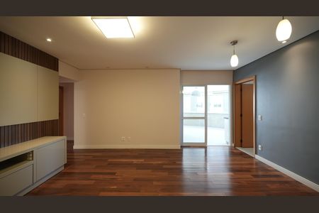 Sala de apartamento para alugar com 3 quartos, 130m² em Vila Scarpelli, Santo André