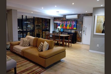 Sala de apartamento para alugar com 3 quartos, 166m² em Barra da Tijuca, Rio de Janeiro