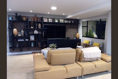 Sala de apartamento para alugar com 3 quartos, 166m² em Barra da Tijuca, Rio de Janeiro