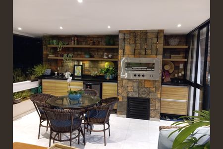 Varanda gourmet de apartamento para alugar com 3 quartos, 166m² em Barra da Tijuca, Rio de Janeiro