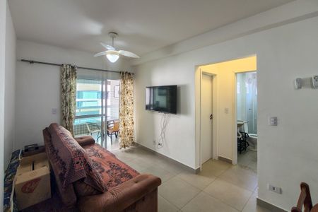 Sala de apartamento para alugar com 2 quartos, 68m² em Boqueirão, Praia Grande