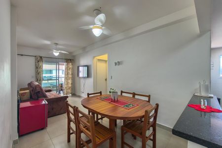 Sala de apartamento para alugar com 2 quartos, 68m² em Boqueirão, Praia Grande
