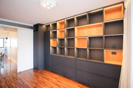 Apartamento à venda com 120m², 1 quarto e 1 vagaQuarto reversível  