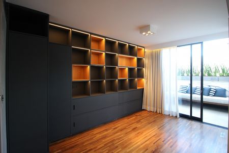 Apartamento à venda com 120m², 1 quarto e 1 vagaQuarto reversível  