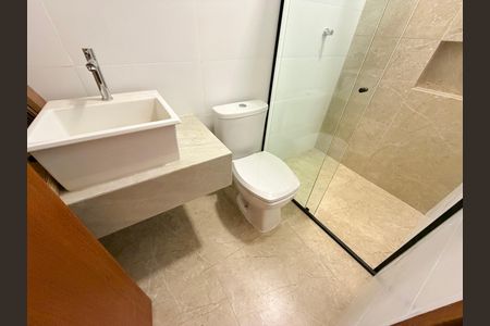 Studio para alugar com 29m², 1 quarto e sem vaga Studio para alugar com 29m², 1 quarto e sem vagaBanheiro