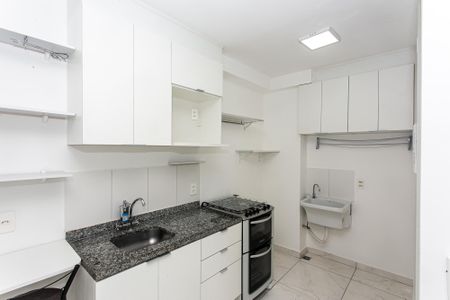 Cozinha de apartamento para alugar com 2 quartos, 33m² em Cidade Mãe do Céu, São Paulo