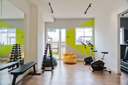 Apartamento para alugar com 32m², 2 quartos e sem vaga Apartamento para alugar com 32m², 2 quartos e sem vagaÁrea comum - Academia