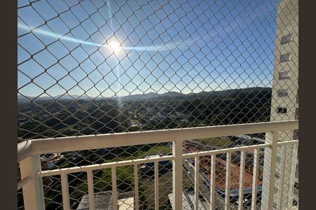Varanda da Sala de apartamento para alugar com 2 quartos, 66m² em Empresarial 18 do Forte, Barueri