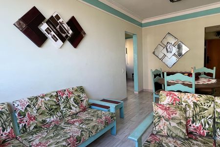 Sala de apartamento para alugar com 2 quartos, 74m² em José Menino, Santos