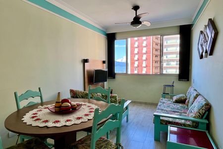 Sala de apartamento para alugar com 2 quartos, 74m² em José Menino, Santos