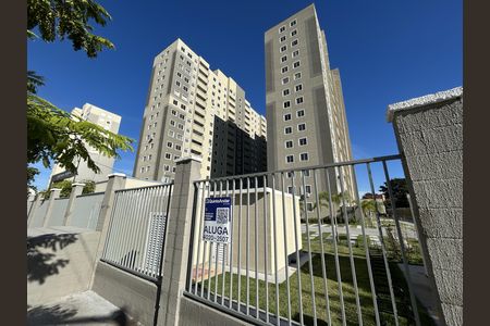Apartamento para alugar com 41m², 2 quartos e 1 vagaFachada + placa