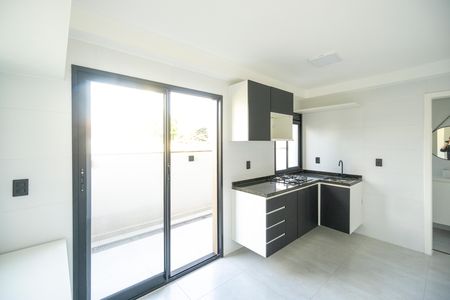 Sala e cozinha de apartamento para alugar com 1 quarto, 34m² em Vila Aricanduva, São Paulo
