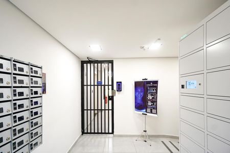 Apartamento para alugar com 34m², 1 quarto e sem vaga Apartamento para alugar com 34m², 1 quarto e sem vagaHall de entrada