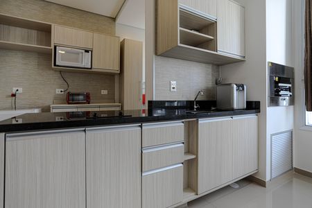 Varanda Gourmet de apartamento para alugar com 1 quarto, 43m² em Vila Mogilar, Mogi das Cruzes