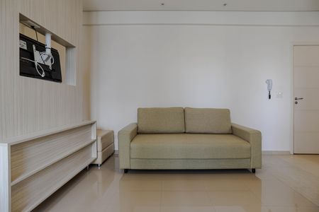 Sala de apartamento para alugar com 1 quarto, 43m² em Vila Mogilar, Mogi das Cruzes
